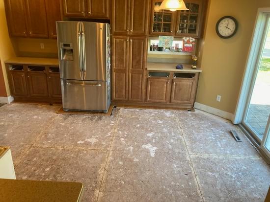 Kitchen repairs after dishwasher leak in Latham NY
