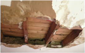 Water Damage on Ceiling in Albany NY home